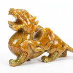 Golden Jade Pixiu Guardian Beast Figurine MS Department Store Oman