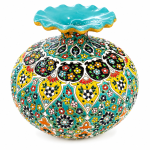 Handcrafted Floral Mosaic Ceramic Vase MS Department Store Oman