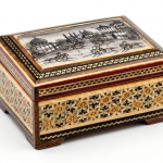 Handcrafted Mosaic Wooden Keepsake Box MS Department Store Oman