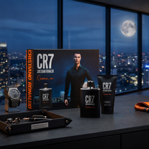 Cristiano Ronaldo Cr7 Eau De Toilette-100Ml+Shower Gel 150Ml + Body Spray 150Ml MS Department Store Oman