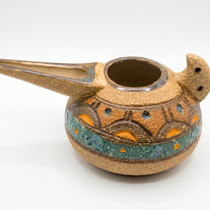 Hand Crafted Bird-Shaped Ceramic Pouring Vase MS Department Store Oman
