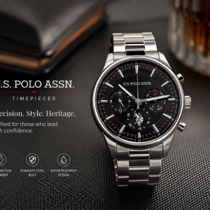 U.S. Polo Assn. Blackhawk Multi-Function Watch MS Department Store Oman