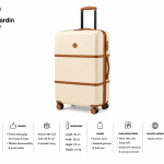 Pierre Cardin Tours Bayer Pc Trolley S   20" White MS Department Store Oman
