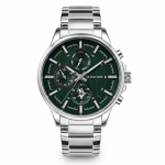 U.S. Polo Assn. Emerald Green Multi-Function Stainless Steel Watch MS Department Store Oman