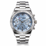U.S. Polo Assn. Ice Blue Prestige Multi-Function Watch MS Department Store Oman