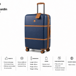Pierre Cardin Tours Bayer Pc Trolley S 20" Navy Blue MS Department Store Oman