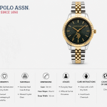 U.S. Polo Assn. Emerald Dual-Tone Classic Women'S Watch MS Department Store Oman