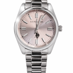 U.S. Polo Assn. Blush Pink Dial Stainless Steel Classic Watch MS Department Store Oman