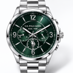 U.S. Polo Assn. Emerald Dual-Time Executive Watch MS Department Store Oman