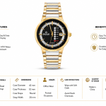 Sveston Lumiere Two-Tone Analog Watch with Day & Date Display – Assorted MS Department Store Oman