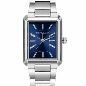 US Polo Sapphire Rectangular Classic Watch MS Department Store Oman