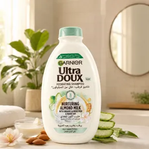 Ultra Doux Almond Milk / Agave Shampoo-400Ml MS Department Store Oman