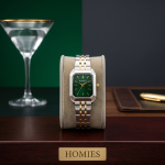 Homies Two-Tone Green Dial Watch MS Department Store Oman