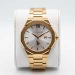 U.S. Polo Assn. Gold-Tone Octagonal Date Display Watch MS Department Store Oman