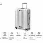 Pierre Cardin Rubis Pc With Aluminium Frame 29" Silver MS Department Store Oman