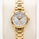 U.S. Polo Assn. Classic Gold Silver Dial Women'S Watch MS Department Store Oman
