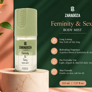 Zaragoza Body Splash Feminty -215Ml (Women) MS Department Store Oman