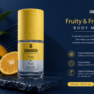 Zaragoza Body Splash Fruity 215Ml (Women) MS Department Store Oman