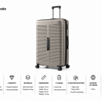 Pierre Cardin Nagga Brand Pp Trolley S 29 Grey MS Department Store Oman
