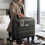 Antler Challenger Pp Trolley    Beauty Case Black MS Department Store Oman