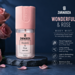 Zaragoza Body Splash Wonder Rose -215Ml (Women) MS Department Store Oman