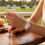 U.S. Polo Assn. Blush Pink Crystal Date Women'S Watch MS Department Store Oman