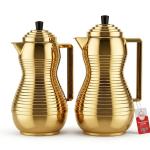 Regall 0.7Ltr. + 1.0Ltr. P / B  Vacuum Flask Set[ChampaignGold] MS Department Store Oman