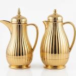 REGAL0.35 & 0.6 Ltr. Vacuum Flask Set - Full Golden MS Department Store Oman
