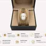 Homies Gold Oval Link Watch MS Department Store Oman