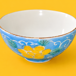 Hand-Painted Floral Ceramic Bowl MS Department Store Oman
