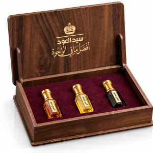 Sayed Al Oud Oud Oils Set Of 3 (Saffron, Musk, Amber) MS Department Store Oman