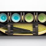 Ceramic Leaf-Shaped Sushi Dining Set MS Department Store Oman
