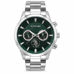 U.S. Polo Assn. Green Chronograph Stainless Steel Watch MS Department Store Oman