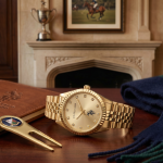 U.S. Polo Assn. Gold Crystal Dial Stainless Steel Watch MS Department Store Oman