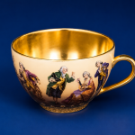 Rococo-Style Gilded Figural Porcelain Teacup MS Department Store Oman
