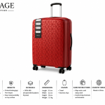 Verage Diamond Pp Trolley   29"Red MS Department Store Oman