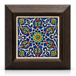 Traditional Patterned Ceramic Tile - Decorative Décor MS Department Store Oman
