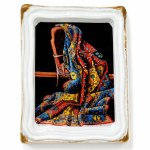 Ornate Framed Textile Art Display MS Department Store Oman