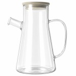 Bamboo Lid Striped Broth Silicate Ca-900Ml MS Department Store Oman