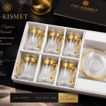 12 Piece Slim Waist Tea Set  MS Department Store Oman