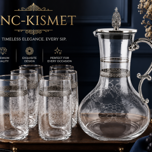 7 Piece Cube Water Set  MS Department Store Oman
