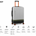 Jeep Trolley Jh001 69Cm Silver MS Department Store Oman
