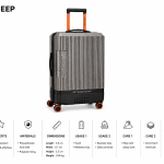 Jeep Trolley Jhoo1A 81"Cm Anthracite MS Department Store Oman