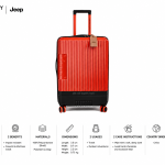Jeep Trolley Jhoo1A 81Cm Red MS Department Store Oman