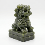 Green Jade Guardian Lion Statue MS Department Store Oman