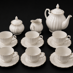 Solecasa 15Pcs Tea Set With Cold Line MS Department Store Oman