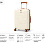 Pierre Cardin Capella Bayer Pc Trolley S 20" Champagne MS Department Store Oman