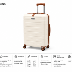 Pierre Cardin Capella Bayer Pc Trolley S   25" Champagne MS Department Store Oman