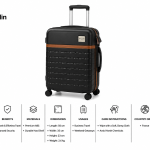 Pierre Cardin Styria Bayer Pc Trolley S   20" Black MS Department Store Oman