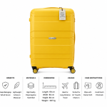 Antler Challenger Pp Trolley    28 Yellow MS Department Store Oman